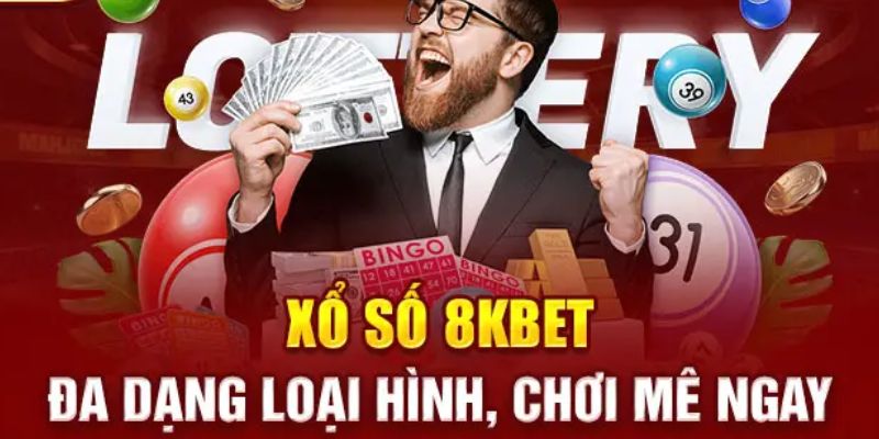 Xổ số 8kbet có nhiều trò chơi hấp dẫn đáng trải nghiệm